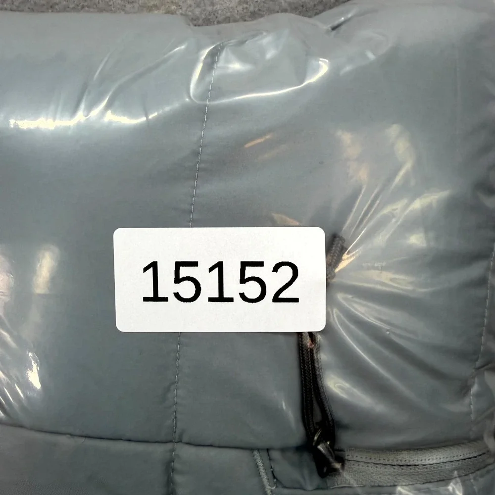 The North‎ Face Insulated Bombay Puffer Jacket Mens XXL Silver Waterproof Zip Up